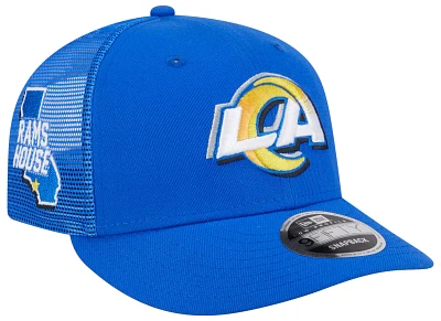 New Era Men's Los Angeles Rams 2024 NFL Draft Royal Low Profile 9Fifty Adjustable Hat