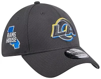 New Era Men's Los Angeles Rams 2024 NFL Draft Graphite 39Thirty Stretch Fit Hat