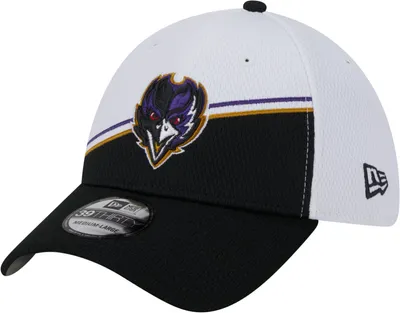 New Era Men's Baltimore Ravens 2023 Sideline Team Color 39Thirty Stretch Fit Hat