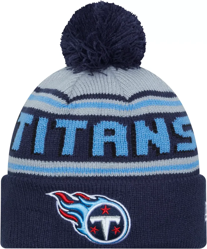 New Era Men's Tennessee Titans Navy Cheer Knit Beanie