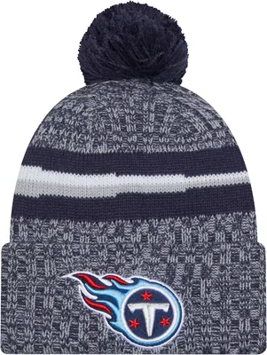 New Era Men's Tennessee Titans 2023 Sideline Blue Sport Knit Beanie