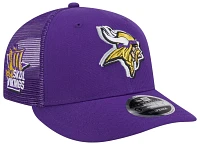 New Era Men's Minnesota Vikings 2024 NFL Draft Purple Low Profile 9Fifty Adjustable Hat