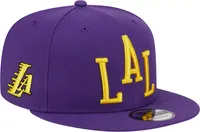 New Era Adult 2023-24 City Edition Los Angeles Lakers Alternate 9Fifty Hat