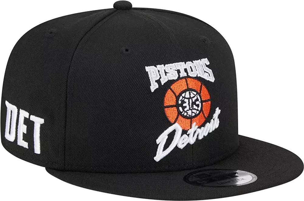 New Era Adult 2023-24 City Edition Detroit Pistons Alternate 9Fifty Hat