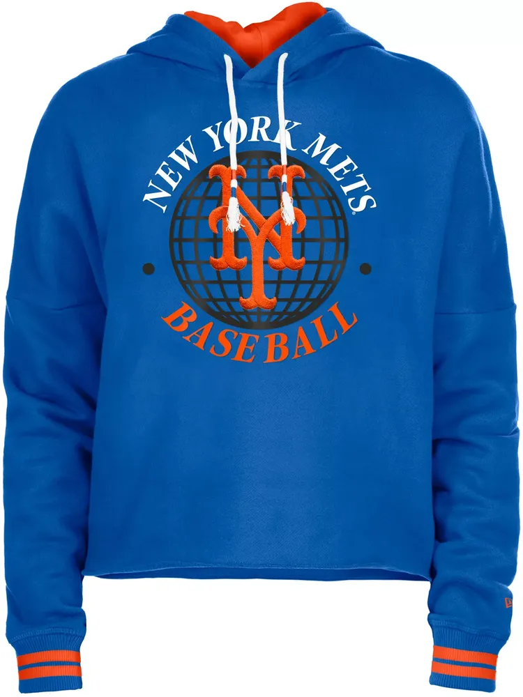 New Era Women's York Mets Blue Hoodie