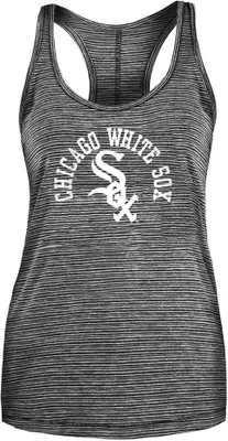 New Era Women's Chicago White Sox Black Activewear Tank Top