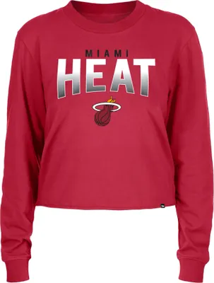 New Era Women's Miami Heat Logo Long Sleeve Shirt