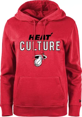 New Era Women's 2023-24 City Edition Miami Heat Pullover Hoodie