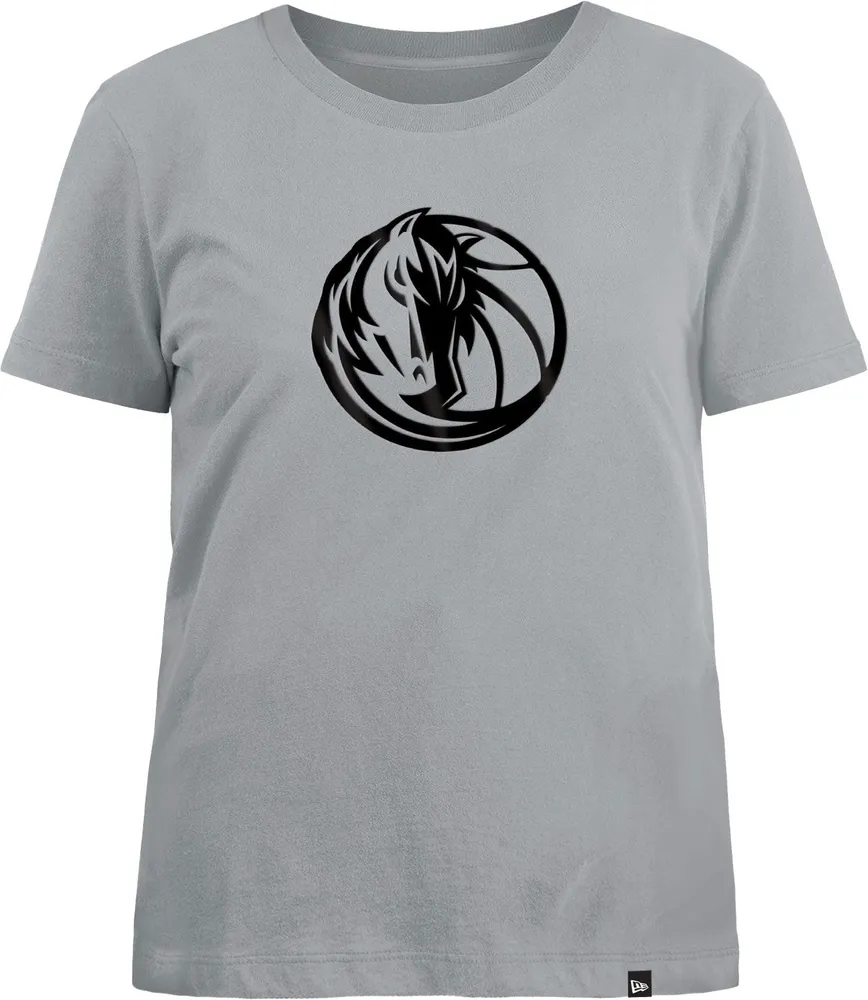 New Era Women's 2023-24 City Edition Dallas Mavericks Logo T-shirt