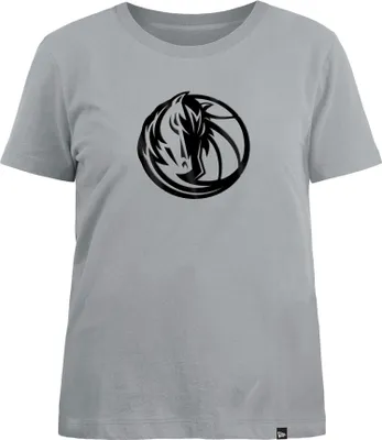 New Era Women's 2023-24 City Edition Dallas Mavericks Logo T-shirt
