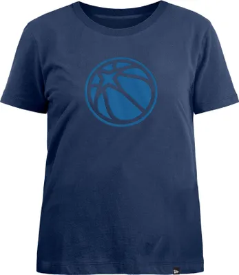 New Era Women's 2023-24 City Edition Minnesota Timberwolves Logo T-shirt