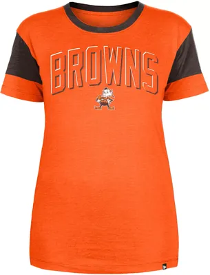 New Era Women's Cleveland Browns Shield Insert T-Shirt