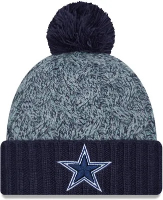 New Era Women's Dallas Cowboys Marled Navy Knit Beanie