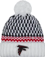 New Era Women's Atlanta Falcons 2023 Sideline White Knit Beanie