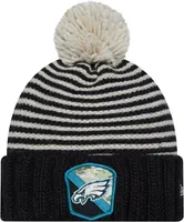 New Era Women's Philadelphia Eagles 2023 Salute to Service Black Knit Beanie