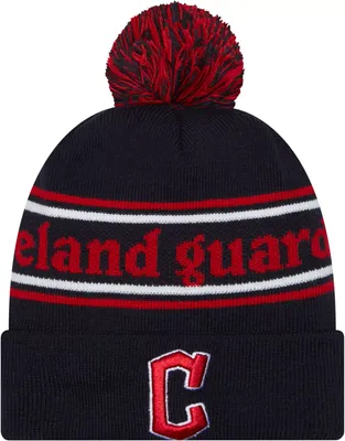 New Era Youth Cleveland Guardians Red Knit Hat