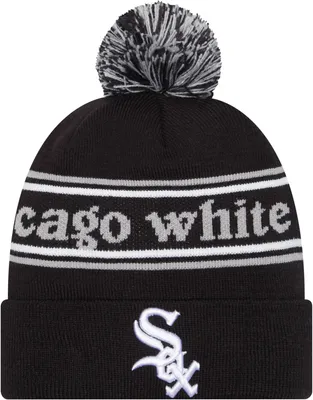 New Era Youth Chicago White Sox Black Knit Hat