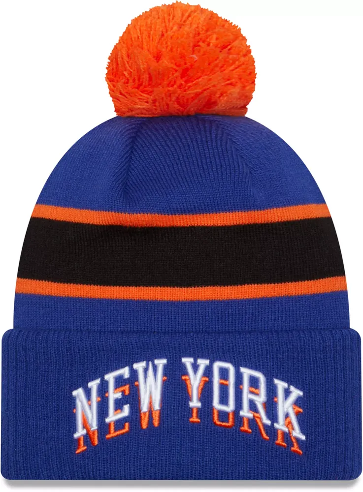 New Era Youth 2023-24 City Edition New York Knicks Knit Hat