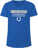 New Era Girls' Indianapolis Colts Sequins Blue T-Shirt