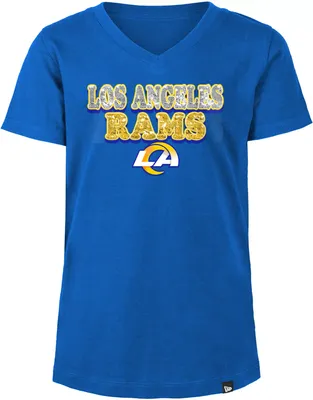 New Era Girls' Los Angeles Rams Sequins  T-Shirt