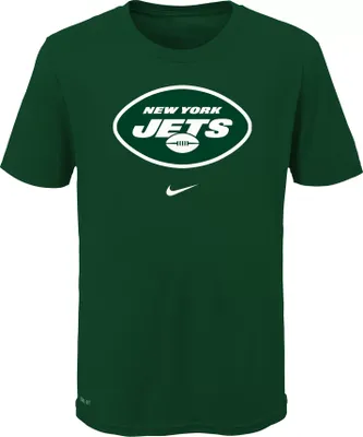 Nike Youth New York Jets Primary Logo Green Dri-FIT T-Shirt