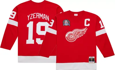 Mitchell & Ness Big Tall Detroit Red Wings Steve Yzerman #19 Replica Jersey