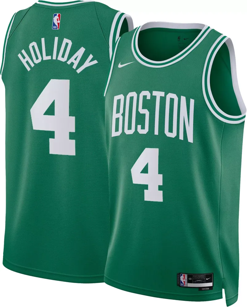 Nike Adult Boston Celtics Jrue Holiday #4 Dri-FIT Icon Swingman Jersey