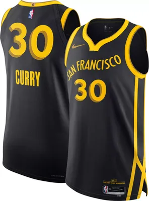 Nike Men's 2023-24 City Edition Golden State Warriors Steph Curry #30 Authentic Jersey