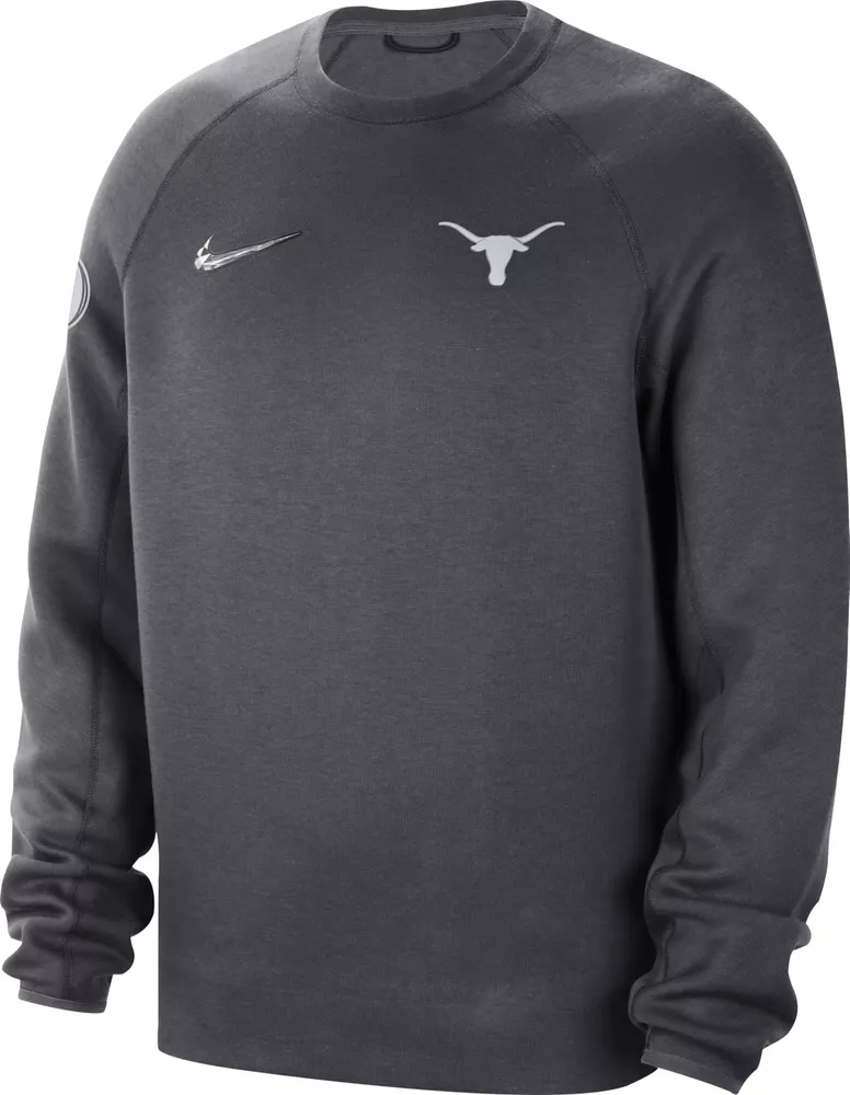 Nike Adult 2023-24 College Football Playoff Sugar Bowl Bound Texas Longhorns Media Night Crew Sweatshirt