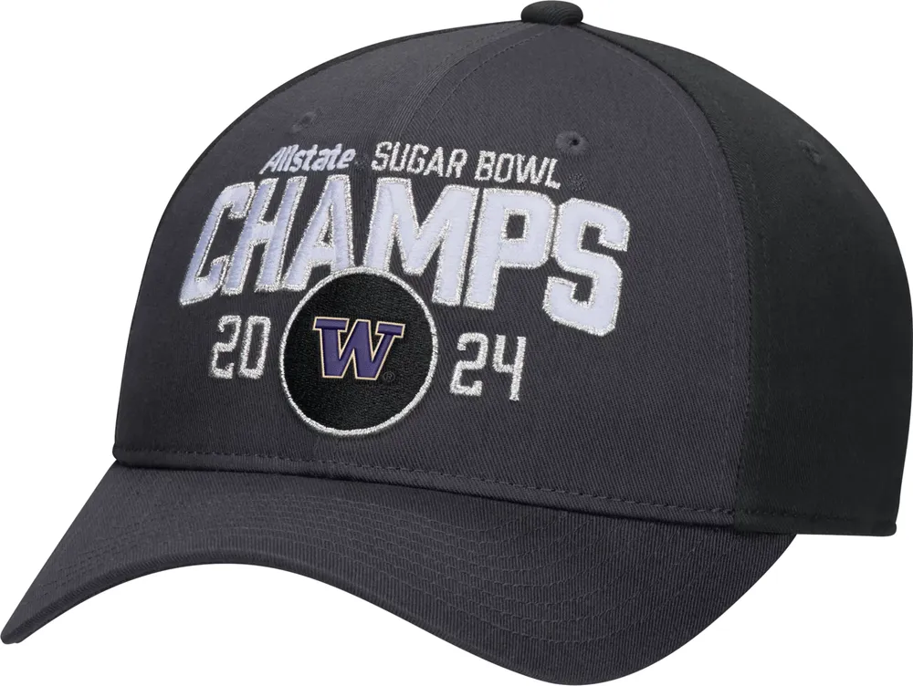 Nike 2023-24 College Football Playoff Sugar Bowl Champions Washington Huskies Locker Room Hat