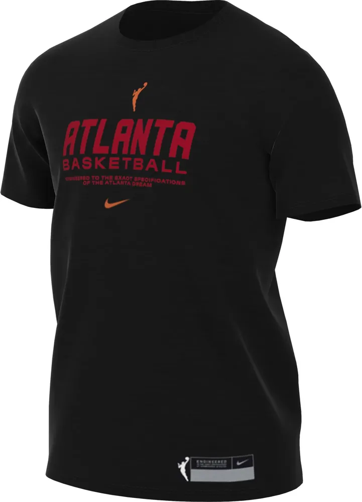 Nike Adult Atlanta Dream Black Performance Cotton T-Shirt