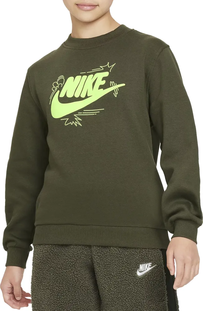 Nike Kids' Sportswear Club+ Specialty Crewneck