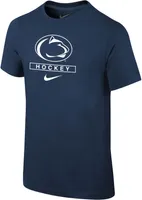 Nike Youth Penn State Nittany Lions Blue Hockey Core Cotton T-Shirt