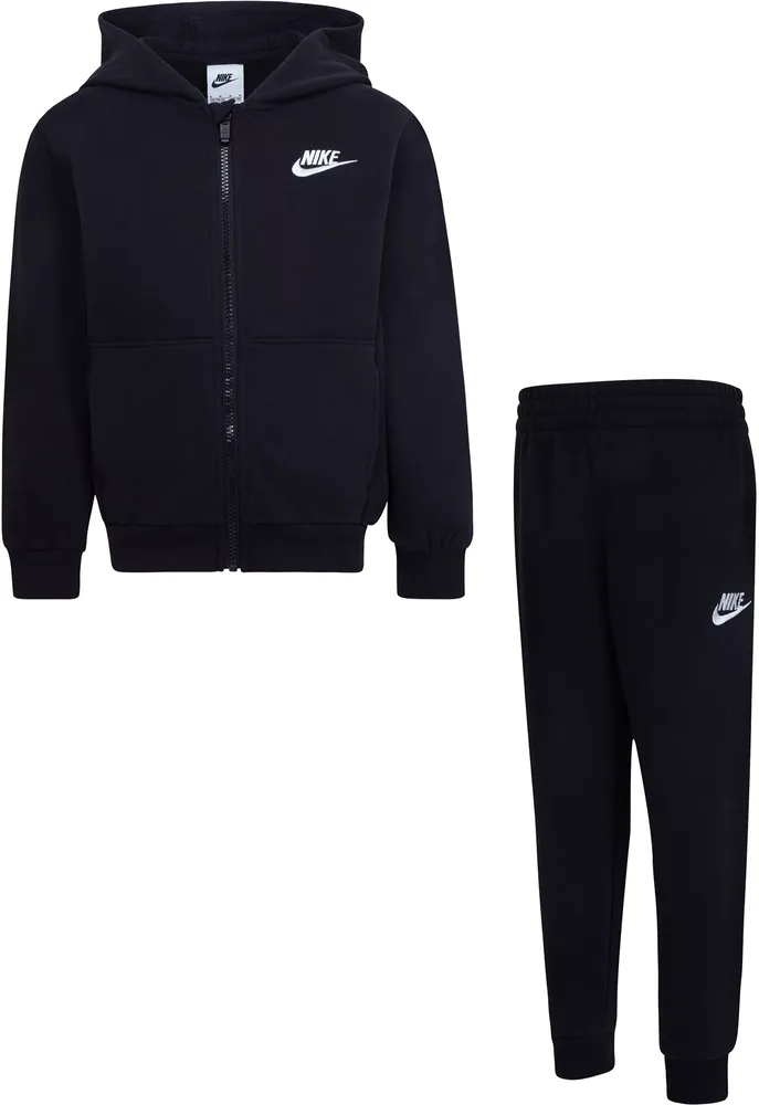 Nike Little Girls' Club Fleece Full-Zip Set