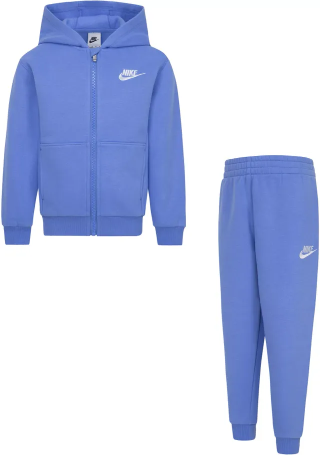 Dick's Sporting Goods Nike Little Girls' Club Fleece Full-Zip Set