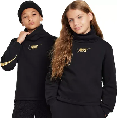 Nike Kids' Sportswear Club Fleece Funnel-Neck Sweatshirt