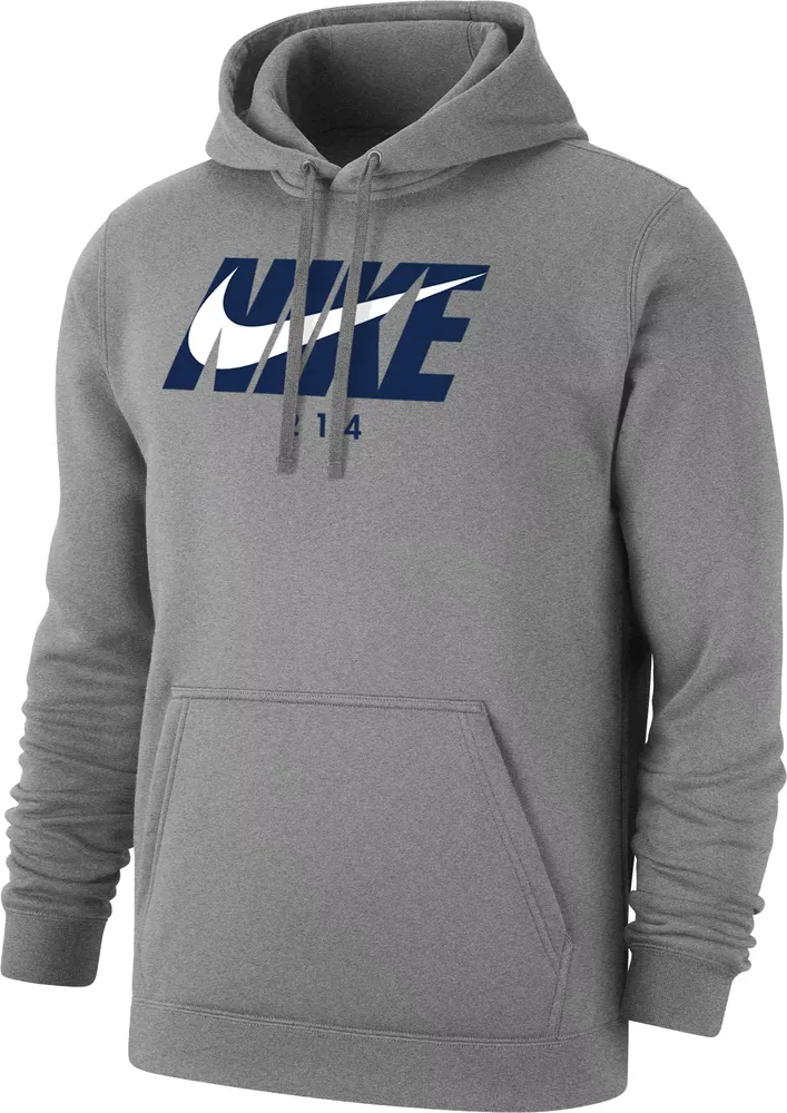 Nike Men's Dallas 214 Grey Pullover Hoodie