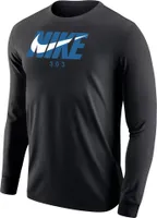 Nike Men's Detroit 313 Black Long Sleeve T-Shirt