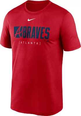 Nike Men's Atlanta Braves Red Knock Legend T-Shirt