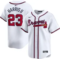 Nike Men's Atlanta Braves Michael Harris II #23 White Limited Vapor Jersey