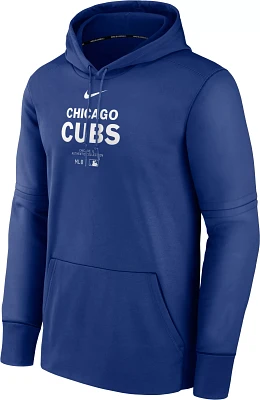 Nike Men's Chicago Cubs Blue Authentic Collection Early Work Hoodie