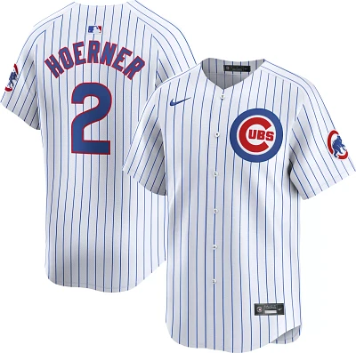 Nike Men's Chicago Cubs Nico Hoerner #2 White Limited Vapor Jersey