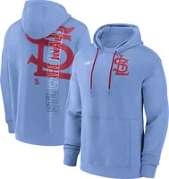 Nike Men's St. Louis Cardinals Blue Cooperstown Logo Pullover Hoodie