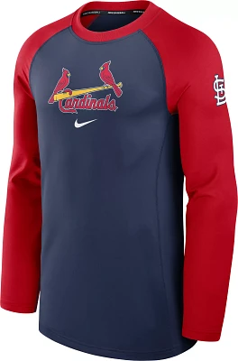 Nike Men's St. Louis Cardinals Navy Authentic Collection Game Crew Neck Sweatshirt