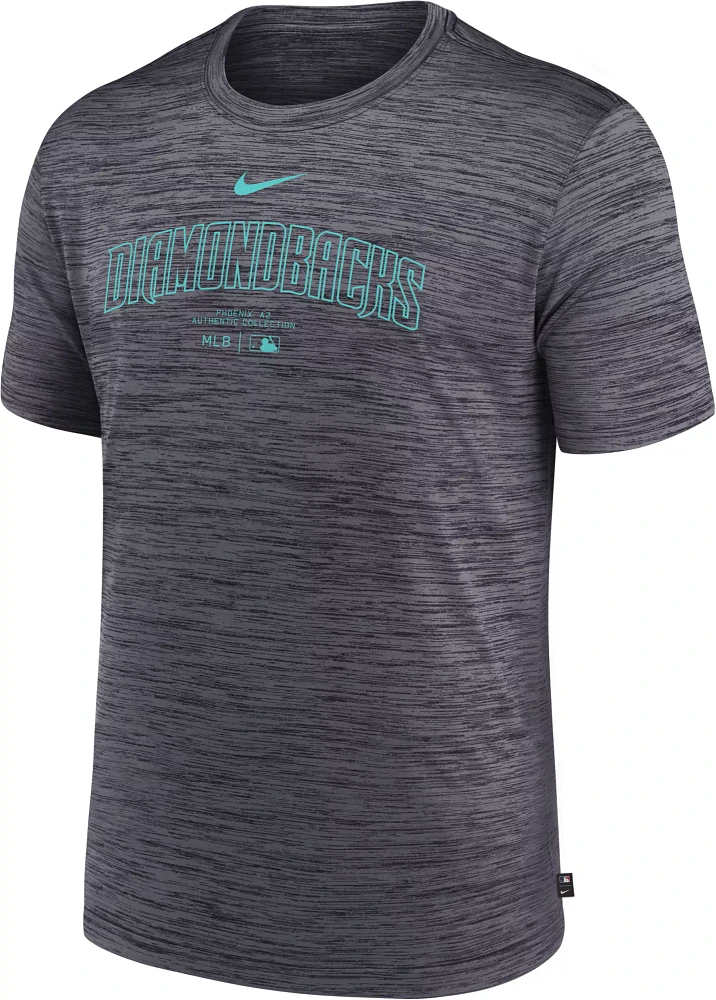 Nike Men's Arizona Diamondbacks Teal Authentic Collection Velocity T-Shirt