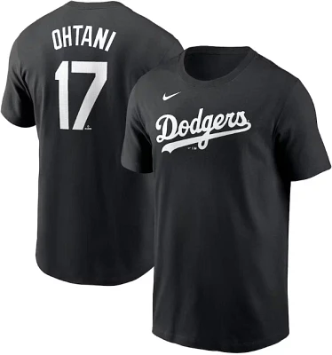 Nike Men's Los Angeles Dodgers Shohei Ohtani #17 Black Alternate T-Shirt