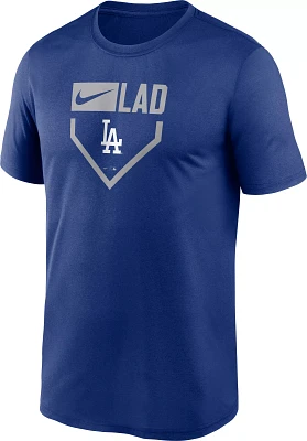 Nike Men's Los Angeles Dodgers Blue Plate Legend T-Shirt