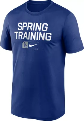 Nike Men's Los Angeles Dodgers Blue Spring Training Legend T-Shirt