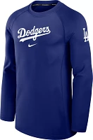 Nike Men's Los Angeles Dodgers Royal Authentic Collection Game Crew Neck Sweatshirt