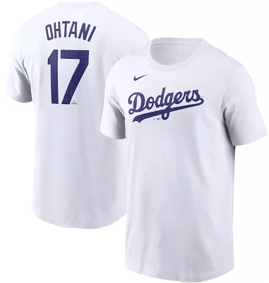 Nike Men's Los Angeles Dodgers Shohei Ohtani #17 White Home T-Shirt